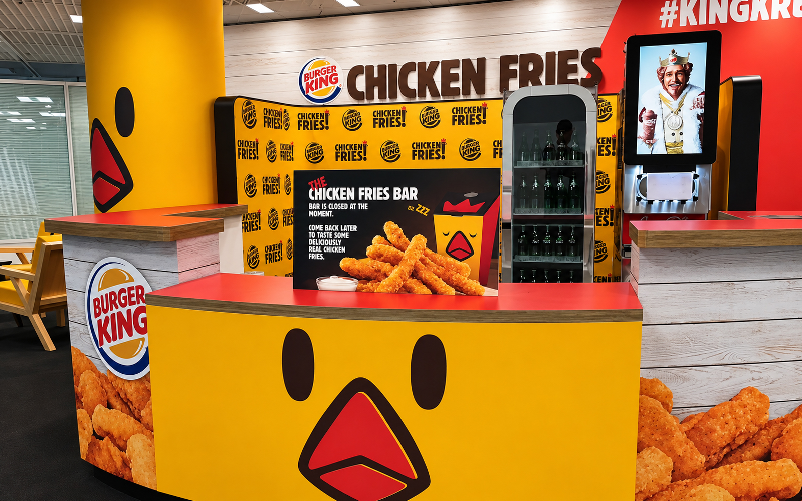 Burger King — Chicken Fries Bar