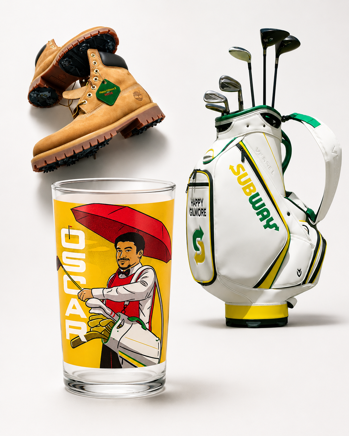 Additional Subway Happy Gilmore 2 campaign work